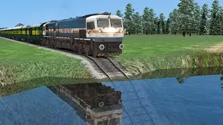 Thumbnail: Trains vs Deep Water | Amazing #railway Video - BeamNG.Drive