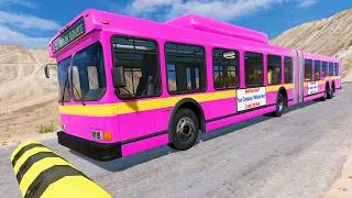 Thumbnail: Bus Vs Massive Speed Bumps #6 - BeamNG.Drive