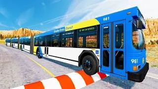 Thumbnail: Bus Vs Massive Speed Bumps #5 - BeamNG.Drive