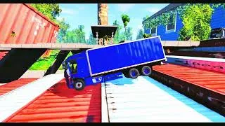 Thumbnail: Truck Vs Downhill Container I BeamNG Drive #epic 3 #beamng #crash #gta