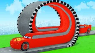 Thumbnail: LONG CAR vs GIANT LOOP - Teardown