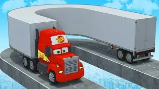 Thumbnail: LONG TRUCK vs U TURNS in Teardown