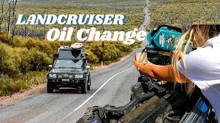 Thumbnail: HOW TO CHANGE YOUR OIL TOYOTA LANDCRUISER | 100 Series Landcruiser 1HD-FTE Oil Change