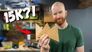 Thumbnail: They Showed These Wooden Triangles Generated $15,000 in Sales…so I Built Them