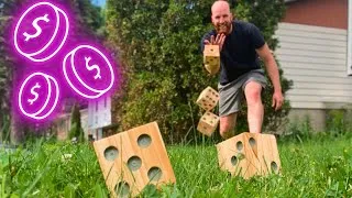 Thumbnail: Did My Giant Dice Roll into Big Bucks?  Beginner Woodworking Project