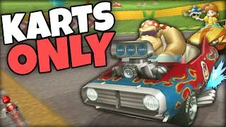Thumbnail: What if Bikes were BANNED in Mario Kart Wii?