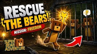 Thumbnail: 🐻🔥 Super Bear’s rescue mission begins! #superbearadventure #BearBoom-26 