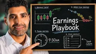 Thumbnail: Stock Market EARNINGS Trading Strategy (Live Trading $PLTR)