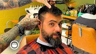 Thumbnail: High and Tight Skin Fade and Beard Fade Tutorial
