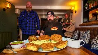 Thumbnail: THE PIE CHALLENGE THAT NOBODY HAS MANAGED TO CONQUER…IN A PACKED OUT PUB! | BeardMeatsFood