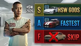 Thumbnail: Top 10 FASTEST HSW Cars in GTA Online 2026