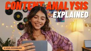 Thumbnail: Content Analysis EXPLAINED: What Psychologists KNOW From Your INSTAGRAM | AQA A-Level Psychology
