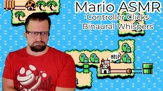 Thumbnail: ASMR Super Mario 3 - Slow Play World 3 | Binaural Whispers | Controller Clicks | Male ASMR