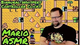 Thumbnail: ASMR Super Mario 3 - Slow Play World 2 | Binaural Whispers | Controller Clicks | Male ASMR