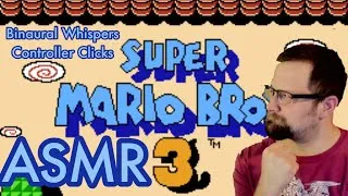 Thumbnail: ASMR Super Mario 3 - Slow Play World 1 | Binaural Whispers | Controller Clicks | Male ASMR