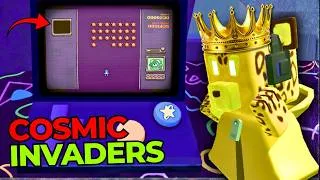 Thumbnail: Cosmic Invaders: A NEW Arcade Machine In Super Bear Adventure 13.0.0!