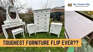 Thumbnail: The Struggle Was Real: My Toughest Furniture Flip Yet - #upcycling #furnitureflip #diyfurniture