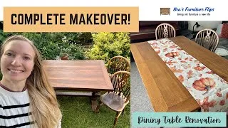 Thumbnail: Unbelievable Transformation: Turning Ruined Table into a Centerpiece! - #upcycling #furnitureflip