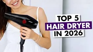 Thumbnail: Top 5 Hair Dryer In 2026 🔥 Best Hair Dryer In 2026 🔥 Best Hair Dryer For Women Under 1000 🔥 Reviews