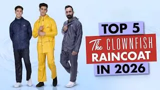 Thumbnail: Top 5 Raincoat In 2026 🔥 Best Raincoat In 2026 🔥 The Clownfish Raincoat Under 1000 For Men 🔥 Reviews