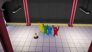 Thumbnail: 4 Gang Beasts Entered the Battle… Only 1 Can Win! 😂🥊 | Beast Battle Gaming