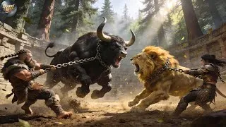 Thumbnail: 🦬 Savage Bull vs Tiger King | wild animal fights | Who Wins?
