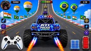 Thumbnail: #12 🔥NEW MONSTER TRUCK MEGA RAMP MADNESS  EXTREME STUNTS & INSANE CRASHES 🔥 MEGA RAMP RACING PART