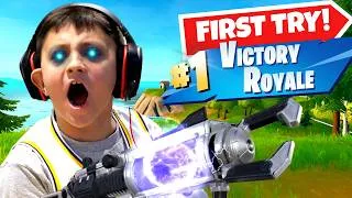 Thumbnail: Beasty Shawn's 1st Try ZAPOTRON Fortnite Victory *OP*