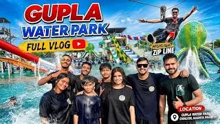 Thumbnail: 🔥 Gupla Water Park Gwalior Full Vlog 2026 | Zip Line Adventure | Family Waterpark | Beat Boy Mohit