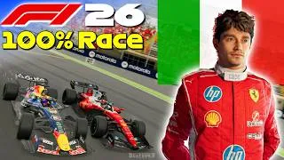 Thumbnail: F1 26 - Let's Make Leclerc World Champion #15: 100% Race Italy