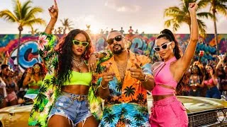 Thumbnail: Emozik – TROPICAL AFTERGLOW 🌴🔥 | New Dancehall Music 2026 | Summer Party Anthem