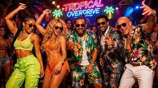 Thumbnail: Shenseea ft. Shakira x Sean Paul x Shaggy x Pitbull – TROPICAL OVERDRIVE 🌴⚡🔥 | Official Audio 2026