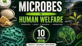 Thumbnail: MICROBES IN HUMAN WELFARE in just 7 minutes CLASS 12th