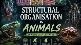 Thumbnail: STRUCTURAL ORGANISATION IN ANIMALS | ANIMAL TISSUE + FROG + COCKROACH with animation