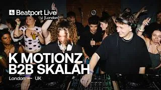 Thumbnail: K Motionz b2b SKALAH DJ Set – Beatport Live: London 2026 | @beatport