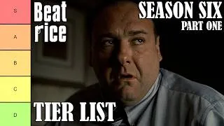 Thumbnail: The Sopranos Season Six Tier List (Part One) | Ranked and Reviewed