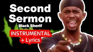 Thumbnail: Second Sermon - Black Sherif (Instrumental + Lyrics)