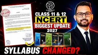 Thumbnail: Official NCERT Update | NCERT Change Completely ? NEET 2027 & 2028 Students Must Watch!