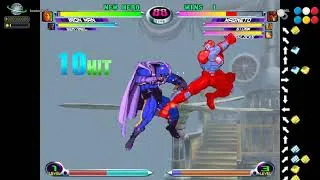 Thumbnail: MvC2 Ironman 300% OTK vs Khaos crossunder unfly air2ground inf PC guardbreak HSF unblockable 080326