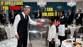 Thumbnail: "Open This $200M Safe or Your Mom's Fired" Billionaire Laughed — Black Maid's Son Did It Fast Now