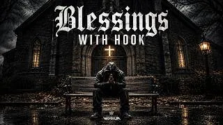 Thumbnail: "Blessings" (with hook) | Rap Instrumental | Dark Hip Hop Freestyle Beat With Hook