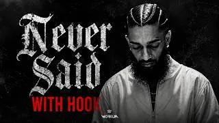 Thumbnail: "Never Said" (with hook) | Rap Instrumental | Hip Hop Freestyle Beat With Hook