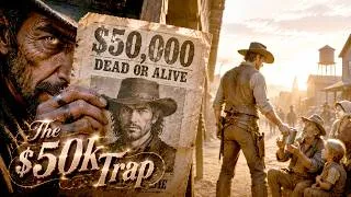 Thumbnail: $50K bounty posted citywide. Jax saves townsfolk, unaware he’s being hunted.