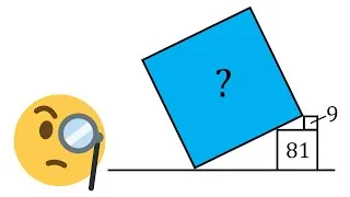 Thumbnail: Can You Find the Blue Area? | Geometry Puzzle Challenge