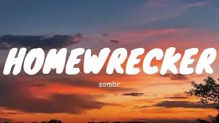 Thumbnail: sombr - Homewrecker (Lyrics)
