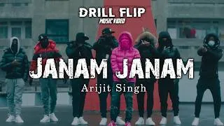 Thumbnail: Janam Janam x Drill Beat 💔 Arijit Singh Remix | Emotional Night Vibes