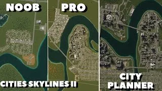 Thumbnail: Noob vs Pro Vs CITY PLANNER | Cities Skylines II | Complete City |