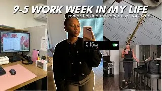 Thumbnail: romanticizing my work week 🧘🏾‍♀️ how I avoid burnout while working full time