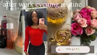 Thumbnail: *cozy* 5-9 evening routine after my 9-5 | what I do after a day in the office 