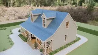 Thumbnail: 2 Story Traditional Farmhouse | Rustic American Charm